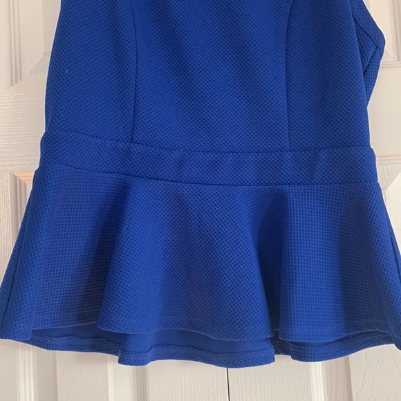 Lightly worn royal blue for and flare Sexy top 😘 - Picture 2 of 4
